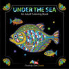 Adult Coloring Book Set - Into the Jungle, Under the Sea, Up in the Air
